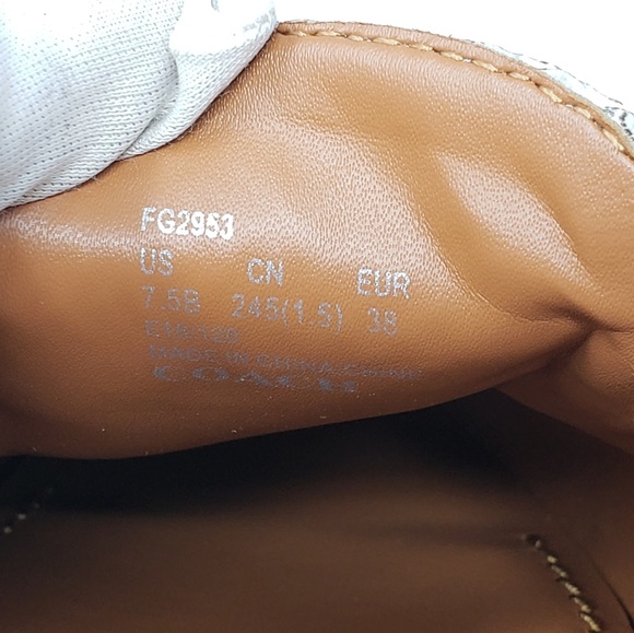 Brand New Coach Flat Shoes Snakeskin MSRP $195 - Picture 5 of 6